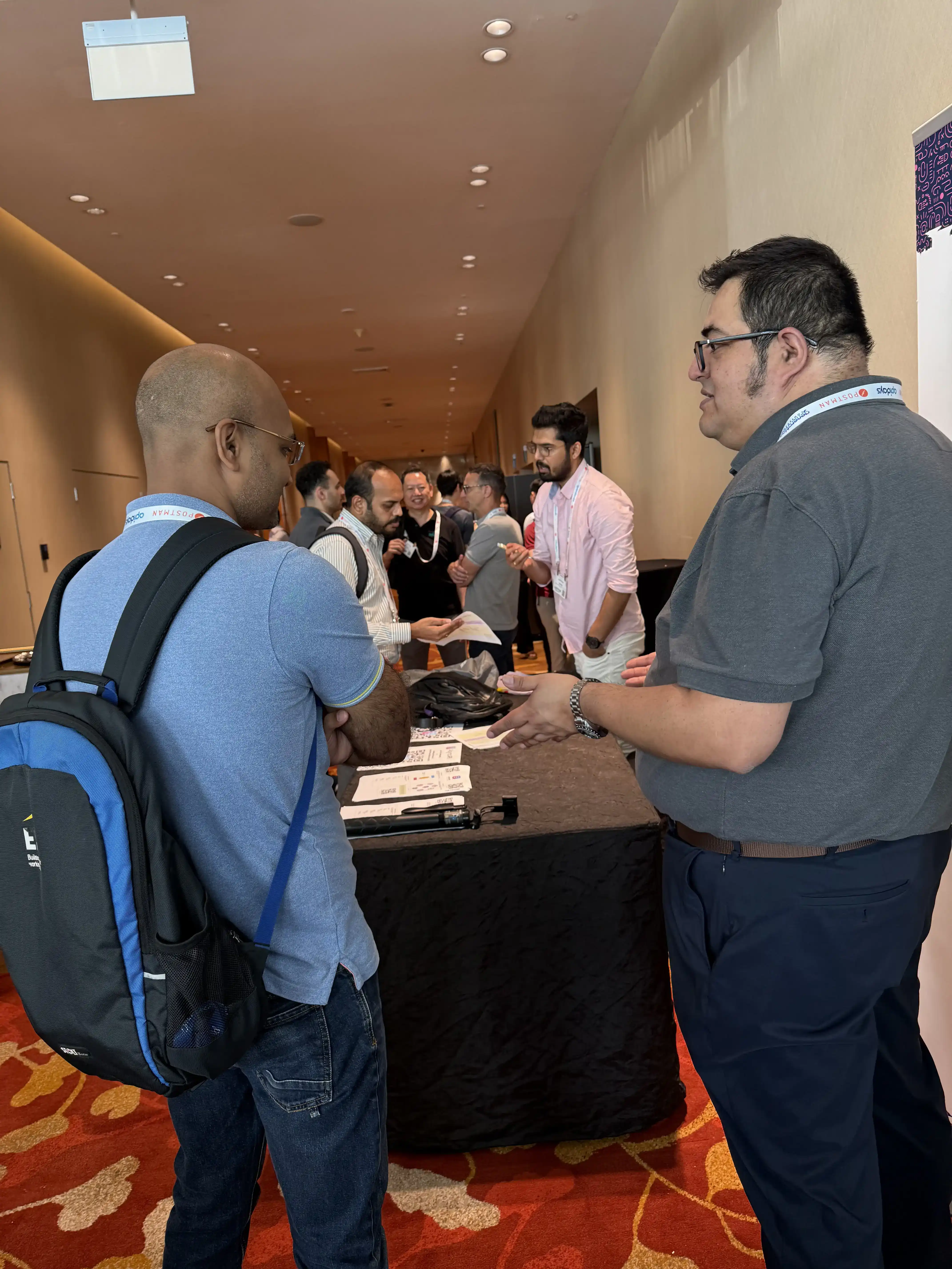 Community Interaction at the Singapore Conference.